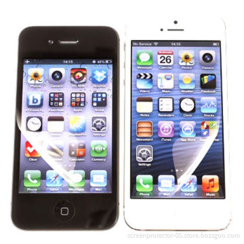 Clear Screen Protectors for iPhone 5, Professional Manufacturing, 100% Japan Material, Great Quality
